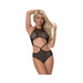Magic Silk Forever Mesh Crotchless Underboob Teddy With Split Back | SexToy.com