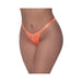 Magic Silk Rude Awakening Split Crotch Thong Neon Orange Queen Size | SexToy.com
