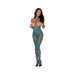 Magic Silk Seamless Cupless & Crotchless Catsuit Teal O/s - SexToy.com