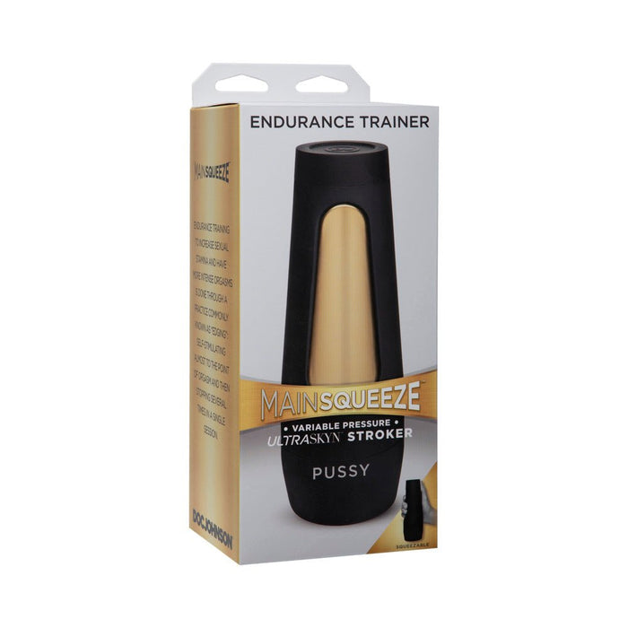 Main Squeeze Endurance Trainer Stroker Pussy Beige - SexToy.com