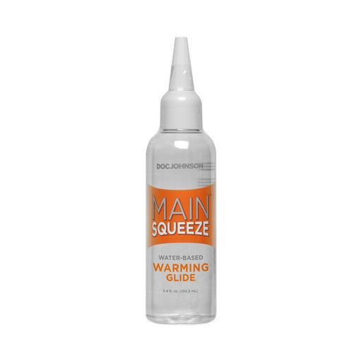 Main Squeeze Warming Water Based Lubricant 3.4oz - SexToy.com