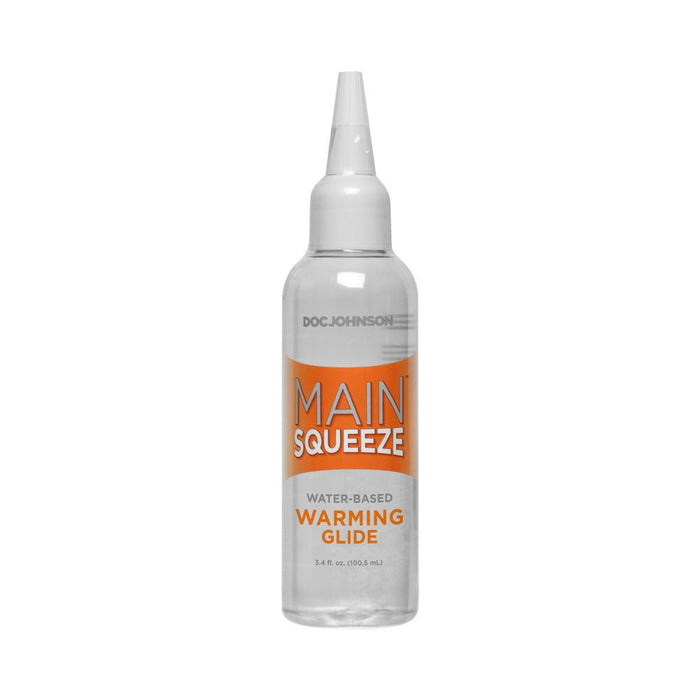 Main Squeeze Warming Water Based Lubricant 3.4oz - SexToy.com