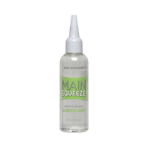 Main Squeeze Water Based Lubricant 3.4 fluid ounces - SexToy.com