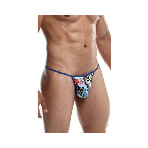 Male Basics Sinful Hipster Wow T Thong G-string Print Lg - SexToy.com