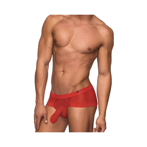 Male Power Hoser Micro Mini Hose Short Red Med | SexToy.com
