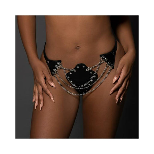 Male Power Leather Women's Victoria Black O/s | SexToy.com