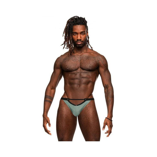 Male Power Magnificence Micro V Thong Jade S/m | SexToy.com