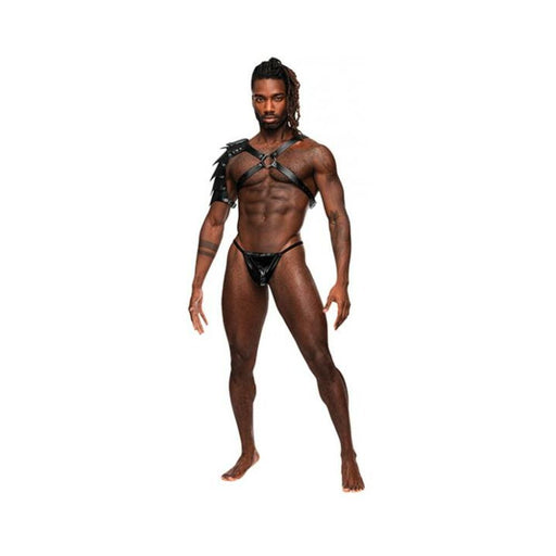 Male Power Men's Leather Aquarius Black O/s | SexToy.com