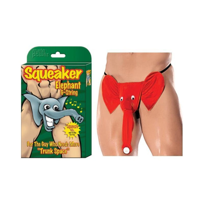 Male Power Squeaker Elephant G-String | SexToy.com