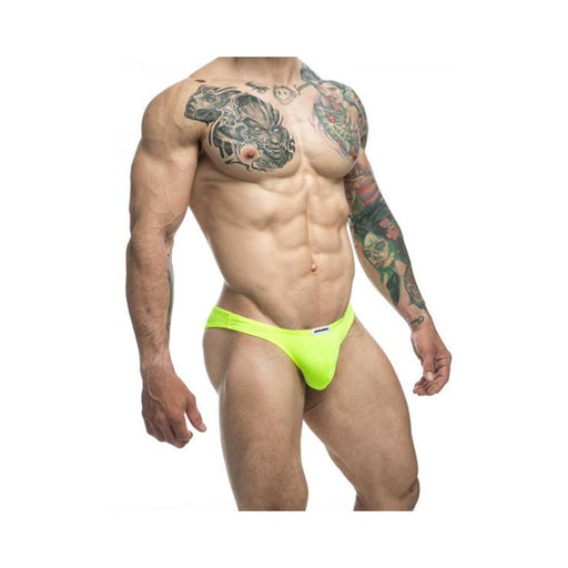 Malebasics Justin + Simon Classic Bikini Neon Green 2xl | SexToy.com