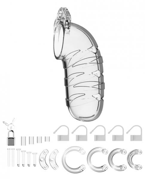 Mancage Model 05 Chastity 5.5 inches Cock Cage Transparent | SexToy.com