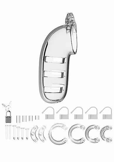 Mancage Model 06 Chastity 5.5 inches Cock Cage Transparent | SexToy.com