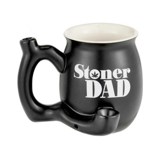 Matte Black Stoner Dad Mug - SexToy.com