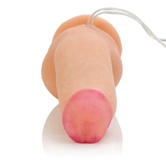 Max Vibrating C*ck & Balls 6.75in W/suction Cup | SexToy.com