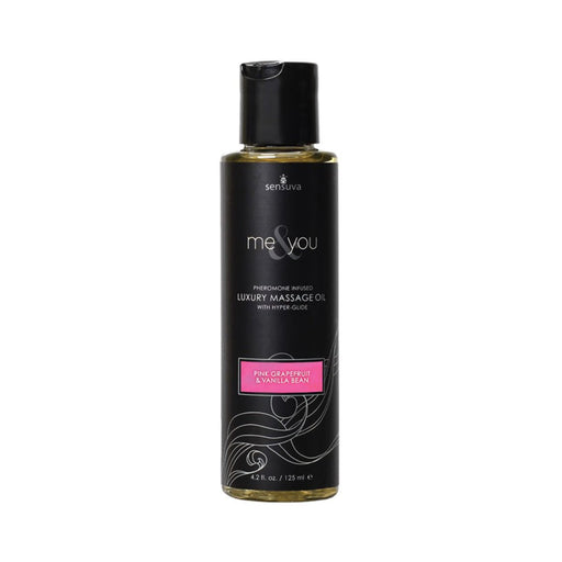Me & You Massage Oil Grapefruit Vanilla 4.2oz | SexToy.com