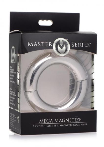 Mega Magnetize Stainless Steel Magnetic Cock Ring | SexToy.com
