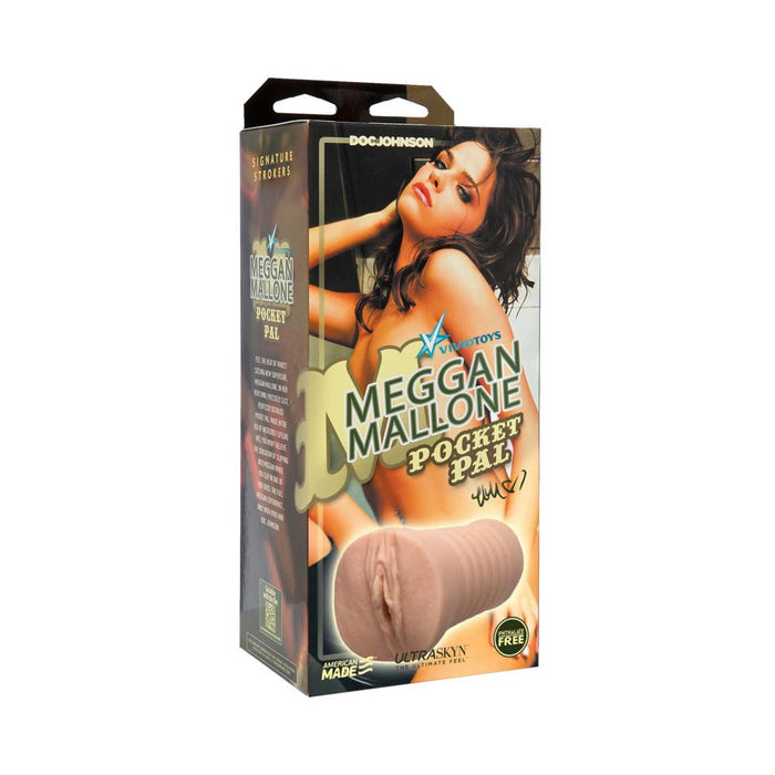 Meggan Mallone Realistic Pocket Pal Pussy Beige - SexToy.com