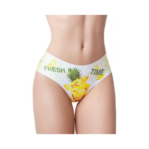 =mememe Fresh Summer Pineapple Printed Slip Lg - SexToy.com