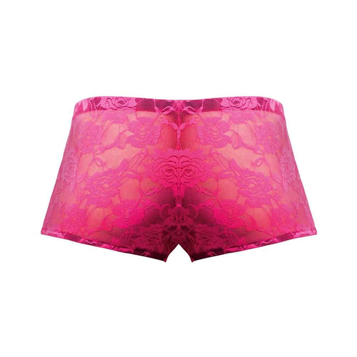 Mini Short Neon Lace Hot Pink Large | SexToy.com