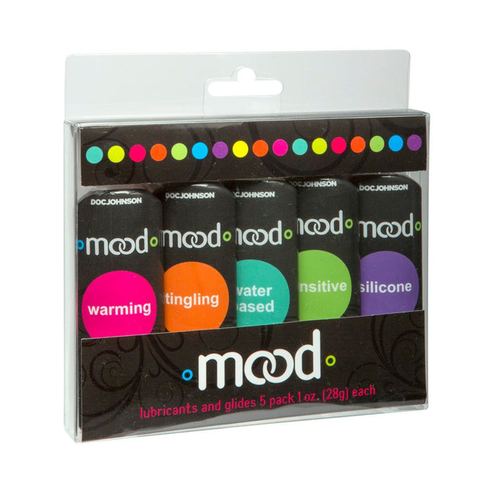 Mood Lube 5 Pack 1 ounce Bottles - SexToy.com
