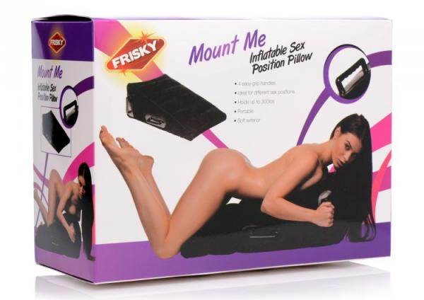 Mount Me Inflatable Sex Position Pillow Black | SexToy.com