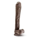 Mr Ed 13 inches Dildo Suction Cup Chocolate Brown Dildo | SexToy.com