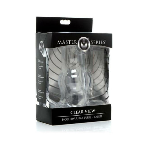 Ms Clear View Hollow Anal Plug Lg - SexToy.com