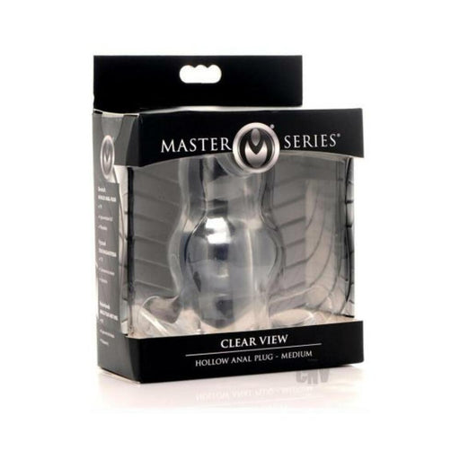 Ms Clear View Hollow Anal Plug Md - SexToy.com