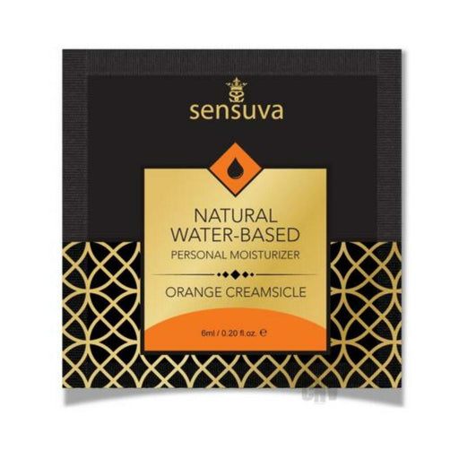 Natural Personal Orange Cream Foil 6ml - SexToy.com