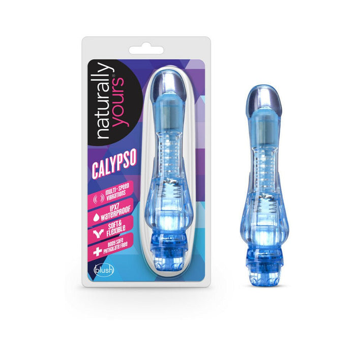 Naturally Yours - Calypso Vibrator - Blue - SexToy.com