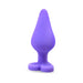 Naughtier Candy Heart Purple Butt Plug | SexToy.com