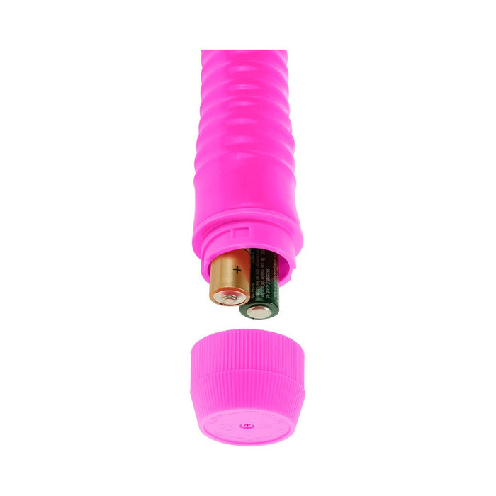 Neon Ribbed Rocket Vibrator | SexToy.com
