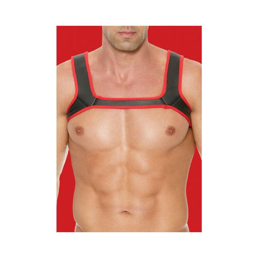 Neoprene Harness Size L/xl Red | SexToy.com