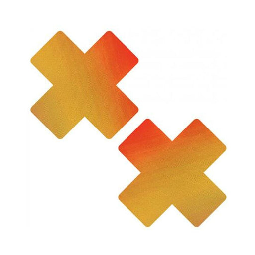 Neva Nude Chameleon Color Changing X Factor Pasties - Orange/yellow - SexToy.com
