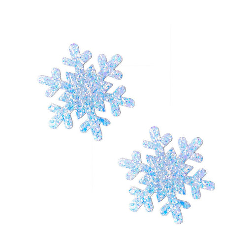 Neva Nude Pasty Snowflake Glitter Frost Pasties | SexToy.com
