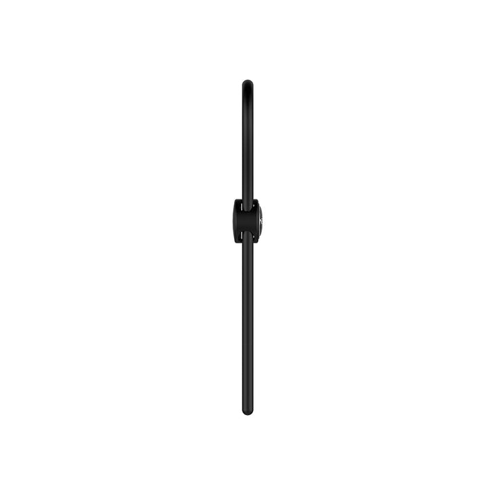 Nexus Forge Adjustable Silicone Lasso Cockring Black - SexToy.com