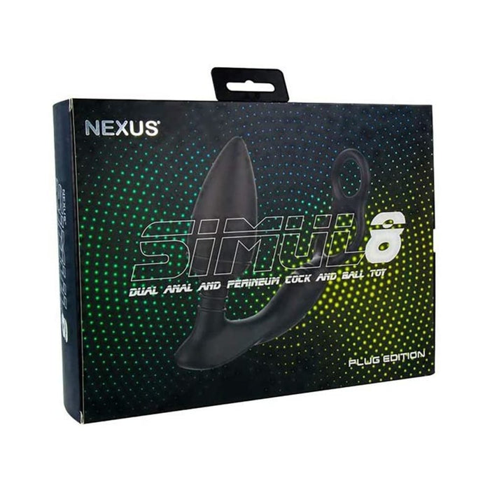 Nexus Simul8 Vibrating Dual Motor Anal, Cock And Ball Toy | SexToy.com