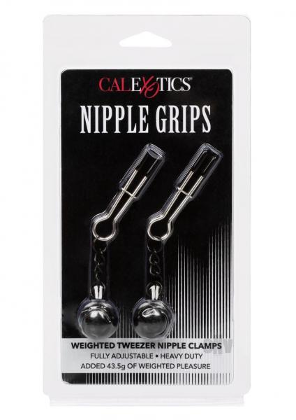 Nipple Grips Weighted Tweezer Nipple Clamps | SexToy.com