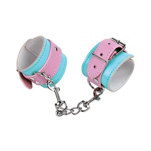 Nobu Fetish Handcuffs - Pink/blue - SexToy.com