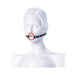 Orange Is The New Black Blow Gag Open Mouth Leather Gag | SexToy.com