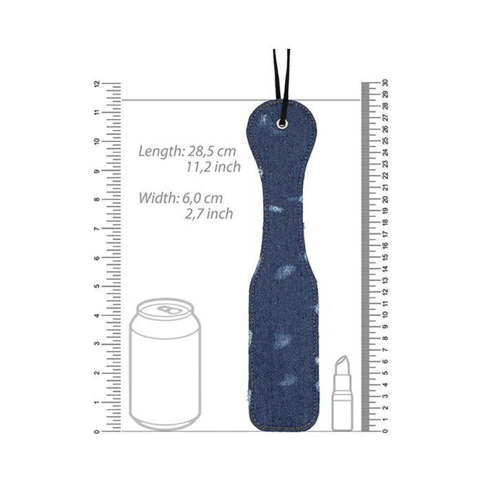 Ouch! Denim Paddle - Roughened Denim Style - Blue | SexToy.com