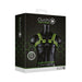 Ouch! Glow Buckle Harness - Glow In The Dark - Green - S/m | SexToy.com