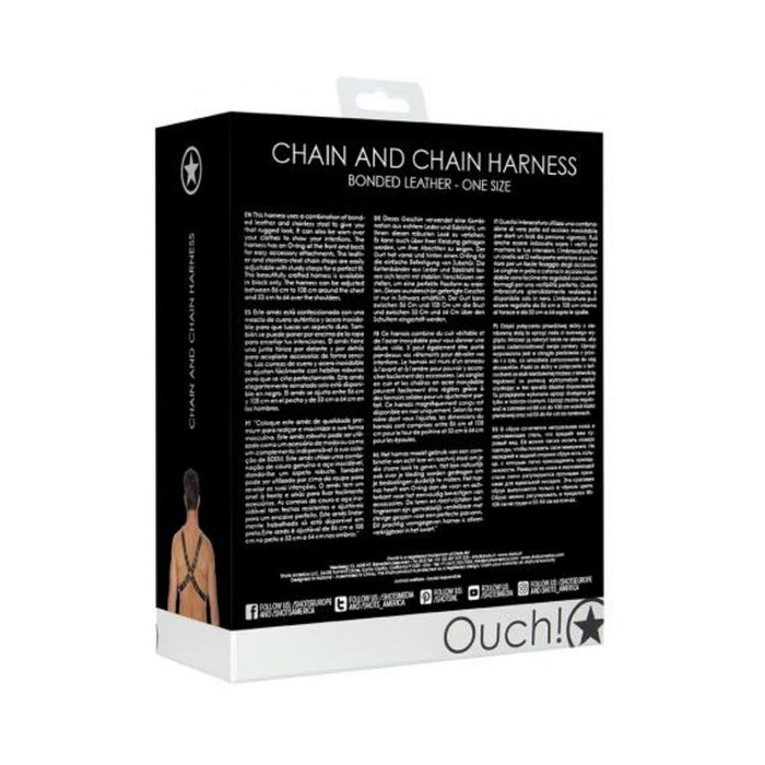 Ouch Harness Men Chain Chain OS | SexToy.com