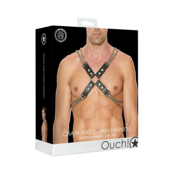Ouch Harness Men Chain Chain OS | SexToy.com