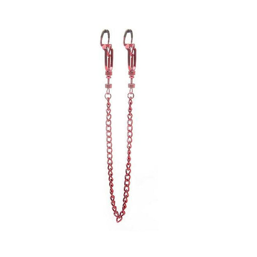 Ouch Helix Nipple Clamps Red - SexToy.com