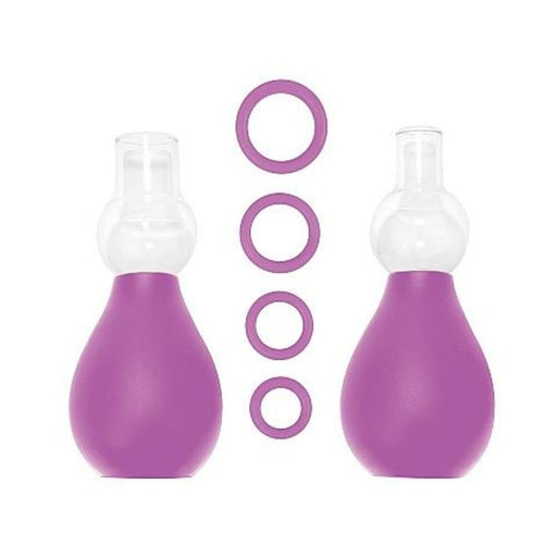 Ouch Nipple Erector Set Purple - SexToy.com