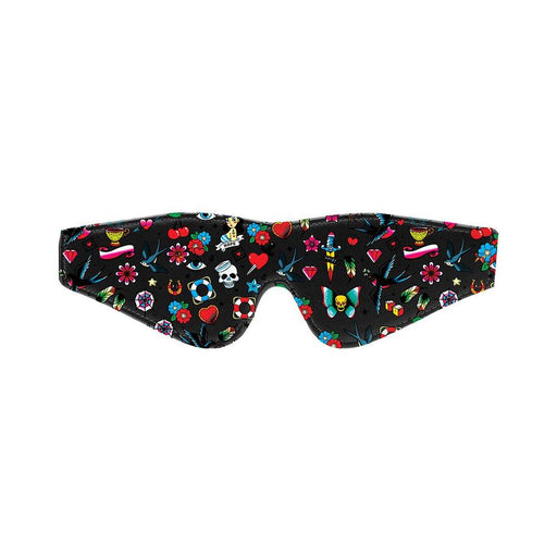 Ouch! Old School Tattoo Printed Eye Mask | SexToy.com