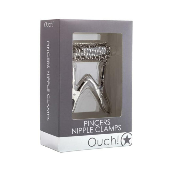 Ouch Pincers Nipple Clamps Metal - SexToy.com