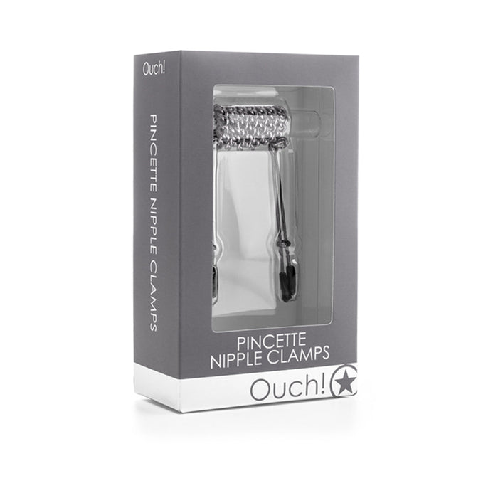 Ouch! Pincette Nipple Clamps - Metal | SexToy.com