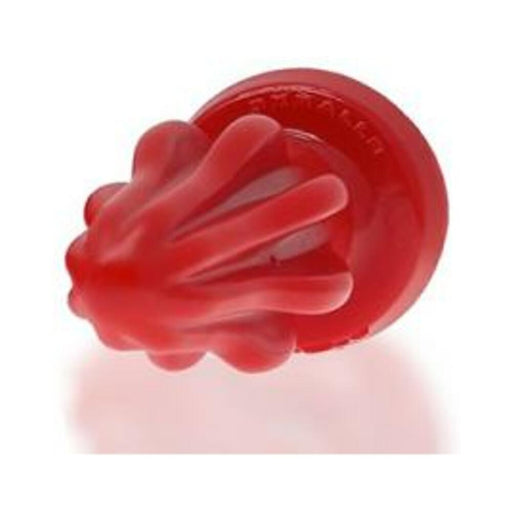 Oxballs Airhole-1 Finned Buttplug Silicone Small Red | SexToy.com